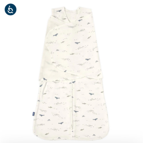 Ocean Life Cotton Swaddle | HALO