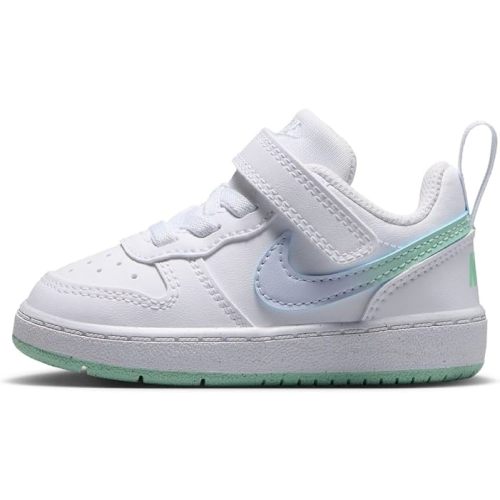 Amazon.com | Nike Baby/Toddler Court Borough Low Recraft Shoes, White/Pink Foam, 10C | Casual Shoes | Sneakers