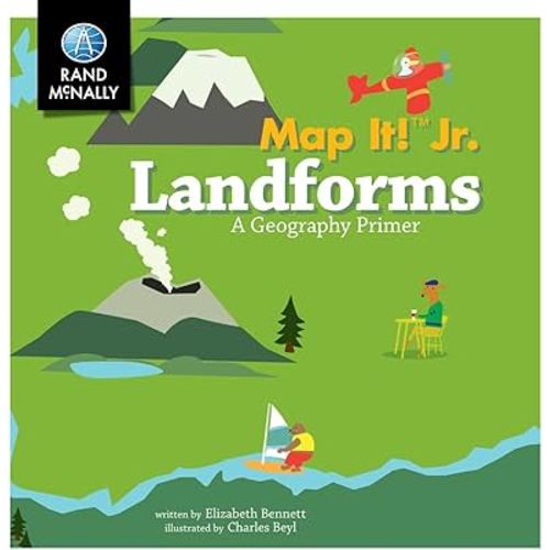 Map It! Jr Landforms Boardbook