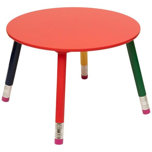 Round Child's Pencil Table