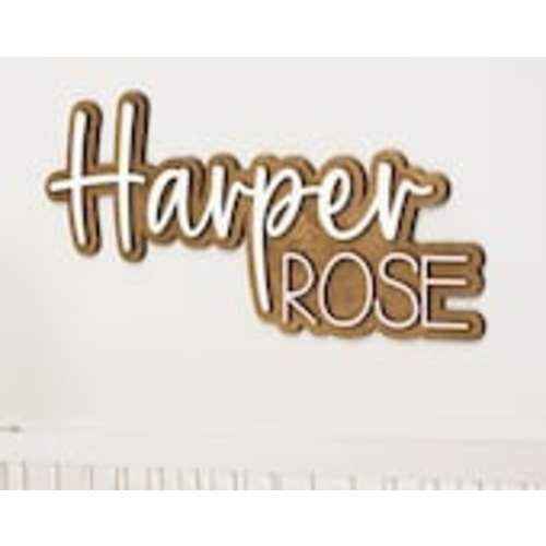 Etsy - Aston wooden name sign