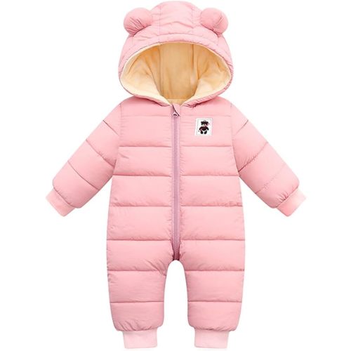 Newborn Snowsuit Baby's Romper Jumpsuit Winter Coats Warm Down Coat Cute Padded Windproof Onesie for infant girls boys