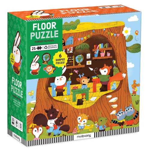 25 Piece Floor Puzzle, Forest School