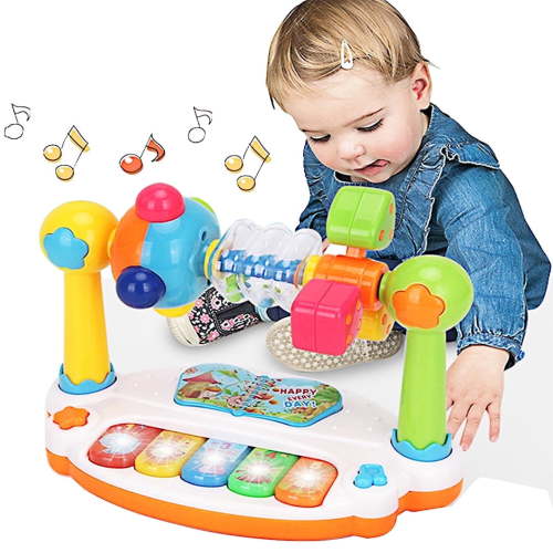 Baby Infant Piano Toys, Infant Piano Toys 6 9 12 18 Month Old Baby Piano Toys ,Musical Light Baby Early Learning Educational Piano Keyboard Toys ,Baby Piano Toy Gift Toy for 1 Year Old Boys Girls