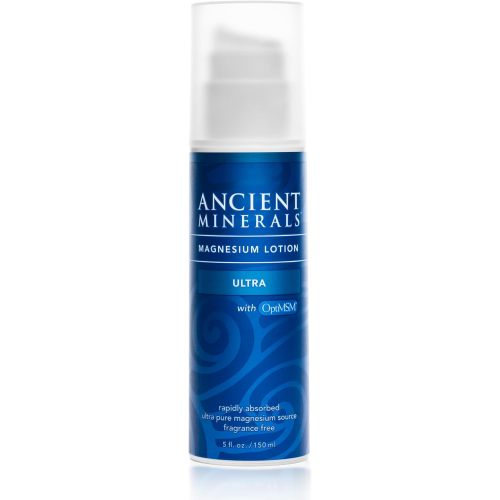 Ancient Minerals Magnesium Lotion Ultra with MSM, Zechstein, 5oz