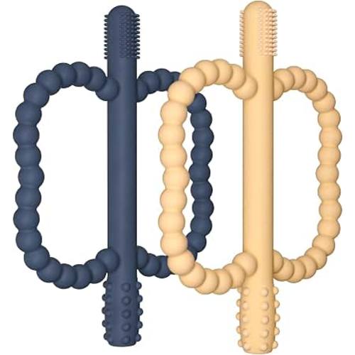 Amazon.com: WALULAN Baby Silicone Teething Toys, Teether Sticks for Babies,3-36 Months | Silicone Teether Tubes for Baby Girl,BPA Free, Anti-Choking Design, Infants Toddler Sensory Chew Toys, for 0-6-12 Months