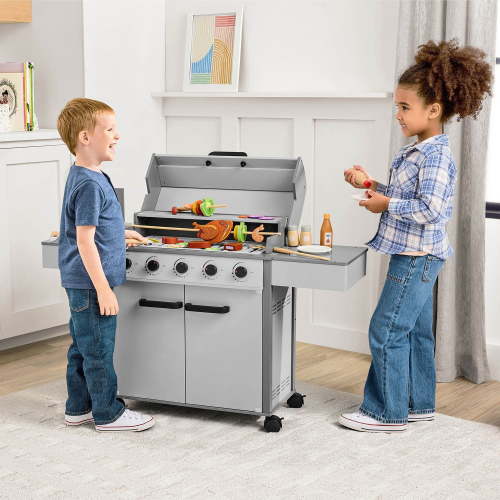 Member's Mark Wooden 5-Burner Grill Playset