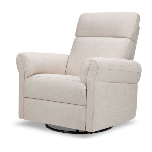 daVinci Suzy Flex Recliner and Swivel Glider with Adjustable Headrest and Armrests - Beach