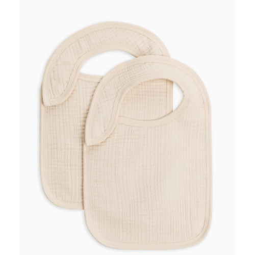 2-Pack Muslin Bibs