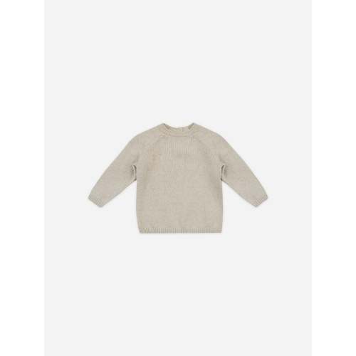 Knit Sweater || Heathered Ash 3-6 months