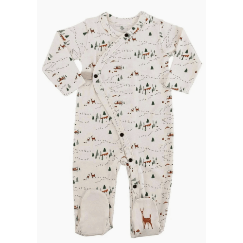 Organic Cotton Footie | Into the Woods
