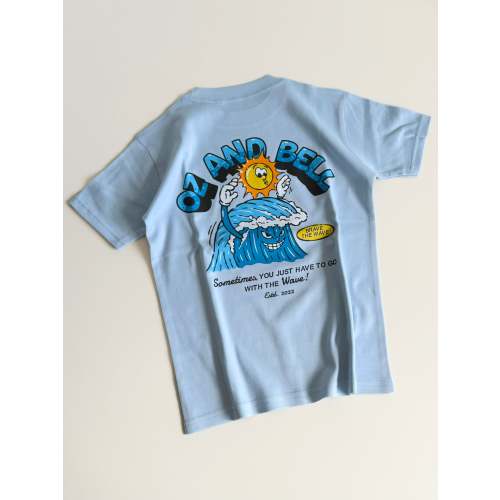 Brave The Wave Short Sleeve Cotton T-shirt – OZ & BELL