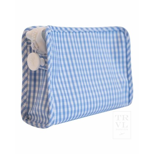 TRVL Design Roadie Small - Gingham Sky