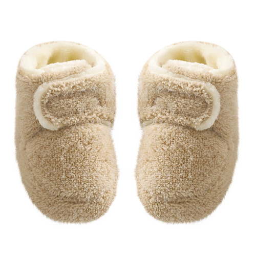 ameIAEA Toddler Baby Booties Infant Boys Girls Cozy Fleece Slippers Socks Walking Warm Shoes