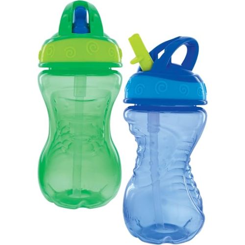 Nuby 2 Pack Flip-It Easy Grip Cups - 10 oz