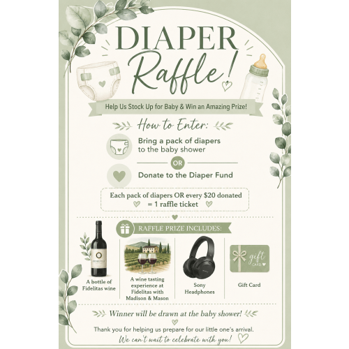 Babylist Diaper Fund/Diaper Raffle