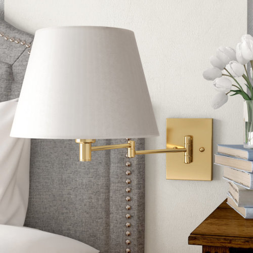 Willa Arlo™ Interiors Clarinda 1-Light Swing Arm Lamp & Reviews | Wayfair