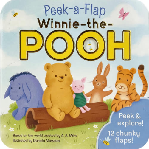 Winnie-The-Pooh (Peek-A-Flap) - Children's Lift-a-Flap Board Book for Little Pooh Lovers