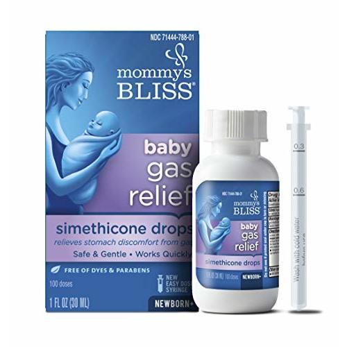 Mommy's Bliss Gas Relief Drops Bottle, Ginger extract flavor, 1 Fl Oz