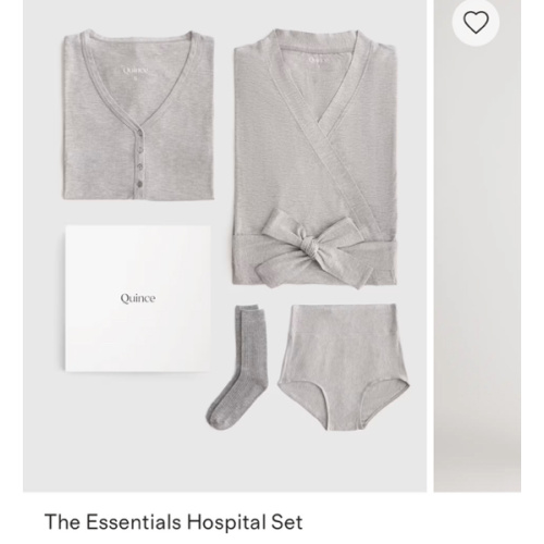 The Essentials Hospital Set in Heather Grey