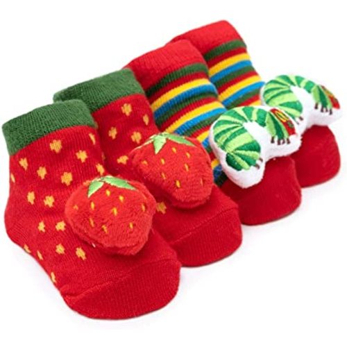 World of Eric Carle: The Very Hungry Caterpillar Baby Rattle Socks 2-Pack - 0-12 months