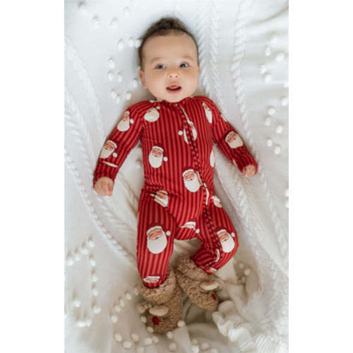 Blue Baseball Zipper Romper – In My Jammers