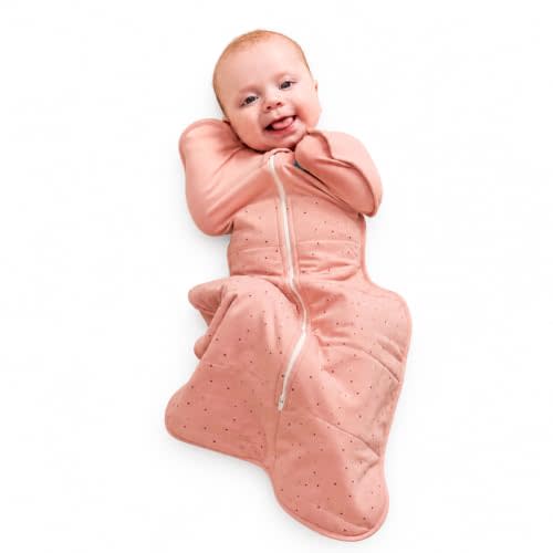 Love to Dream Swaddle Up Warm | 2.5 TOG, 13-19 lbs, Rose | Arms Up Swaddle Helps Baby Self-Soothe and Sleep Longer, Secure Fit Helps Calm Startle Reflex, Newborn Essentials 61–68F