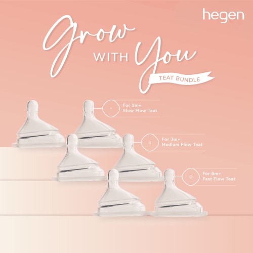 Grow With You Nipple Bundle (1 to 6 months)