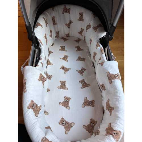 Baby Basket Bassinet Sheet | Cover for the Stroller Basket | Mini Nursery Bedding | Neutral Crib Sheet | Sheet for the Stroller Cradle - Etsy