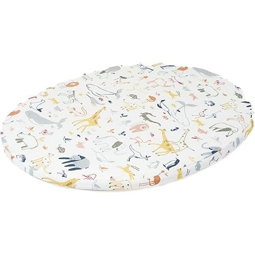 Stokke Sleepi Mini Fitted Sheet by Pehr, Into The Wild - Soft Sheets for Stokke Sleepi Mini - Available in Playful Patterns - 100% Cotton Percale