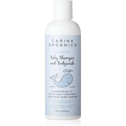 Carina Organics Unscented Baby Shampoo & Body Wash