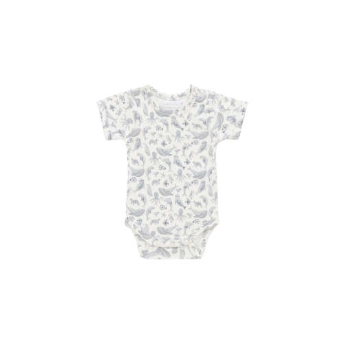 Organic Cotton Hudson Short Sleeve Bodysuit - Sea Life – Jamie Kay USA