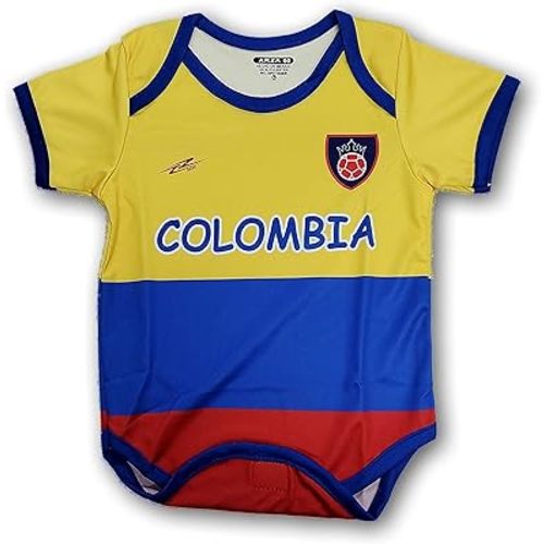 Colombia Soccer Baby Outfit Mameluco