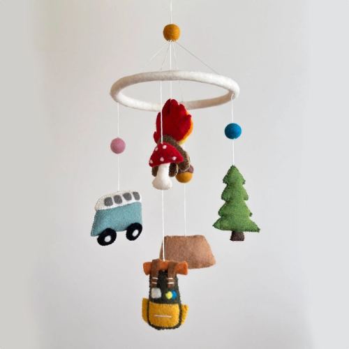 Camping Felt Mobile for Nurseries | Fair Trade Winds