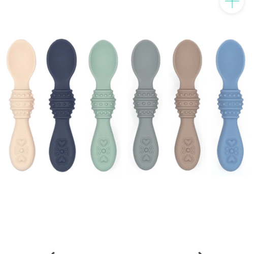 Baby Silicone Spoons | First Stage Infant Spoons