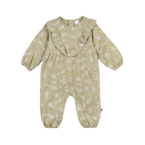 Modern Moments by Gerber Baby Girl Ruffle Romper, Sizes 0/3 Months - 24 Months