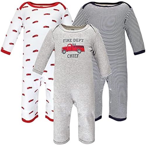 Hudson Baby baby-girls Cotton Coveralls