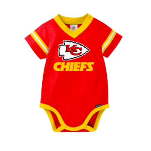 NFL Baby CHIEFS Short Sleeve Jersey Bodysuit