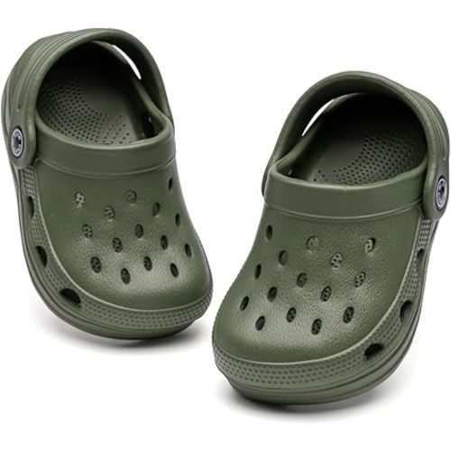 Casazoe Toddler Cute Garden Clogs Boys Girls Slip On Shoes Summer Lightweight Outdoor Slides Sandals Infant Children Beach Pool Shoes