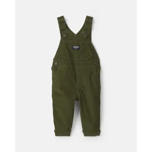 Baby Corduroy Overalls - Olive Green - OshKosh B'gosh | Carter's