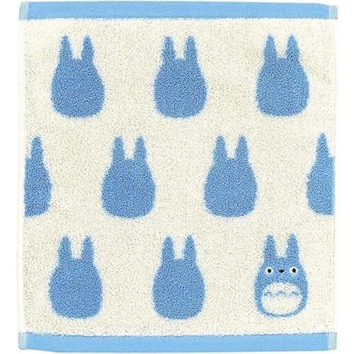 Studio Ghibli - My Neighbor Totoro - Blue Totoro, Marushin Silhouette Towel Series - Washcloth Towel