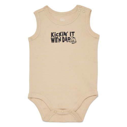 Wonder Nation Baby Boys Tank Bodysuit, Sizes 0-24 Months