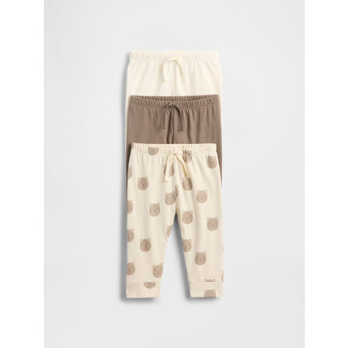 Baby First Favorites Organic Cotton Pull-On Pants (3-Pack)