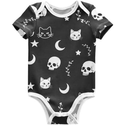 Goats Baby Bodysuit Short Sleeve Romper