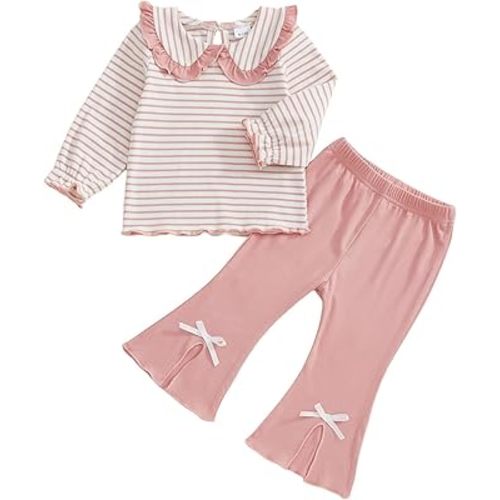 Baby Girl Clothes Daddy Mama Saying Outfits Long Sleeve Fall Winter Infant Toddler Sweatshirt Top Pants Set