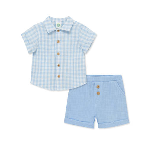 Check Gauze Short Set