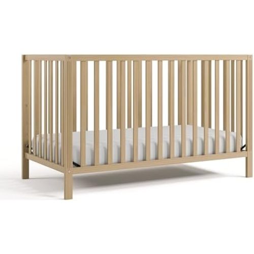 Storkcraft Morningside 5-in-1 Convertible Crib, Driftwood