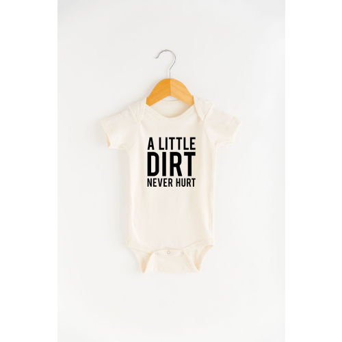 Dirt Never Hurt Onesie