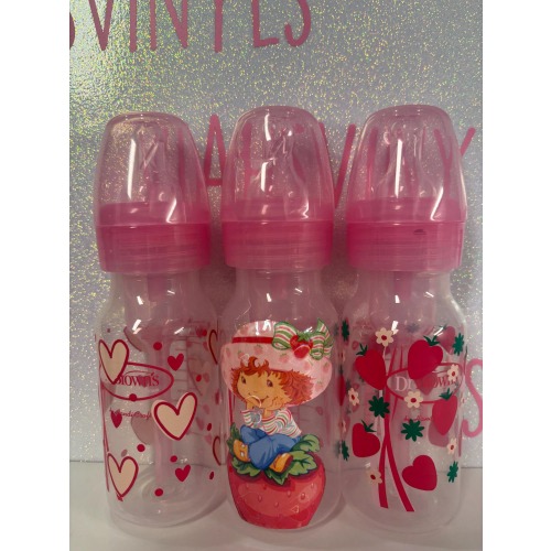 Strawberry shortcake baby bottles