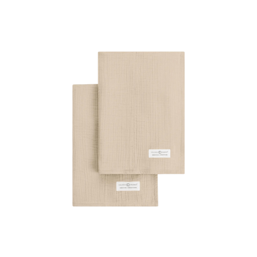 Organic Muslin Baby Burp Cloth (2-Pack)